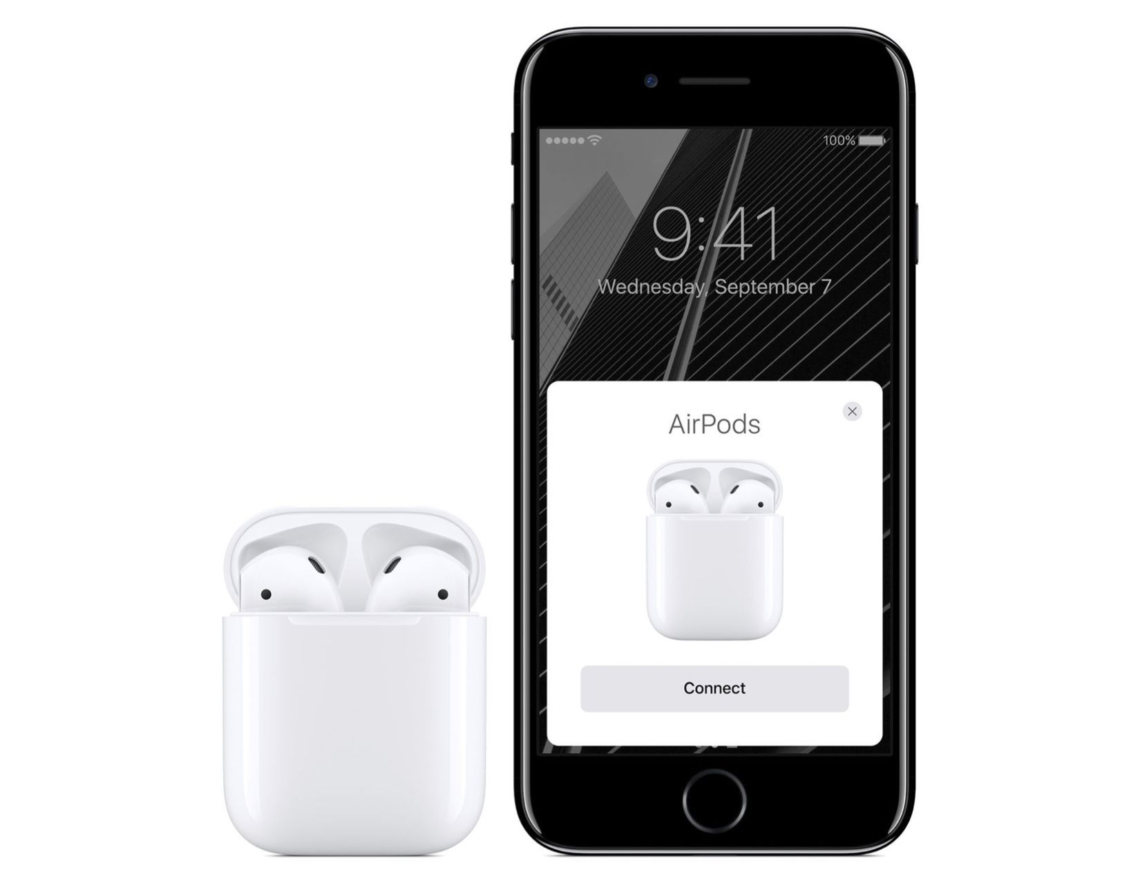 Apple AirPods и iphone