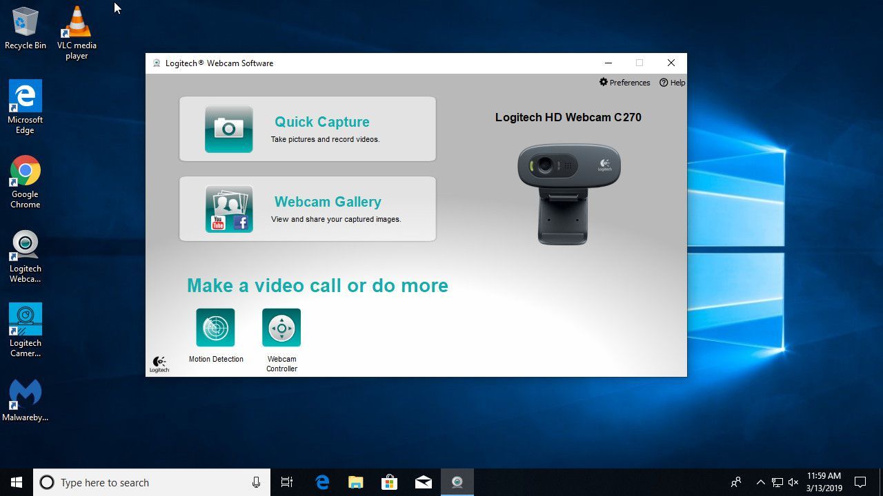 Программное обеспечение Logitech Webcam для Windows 10