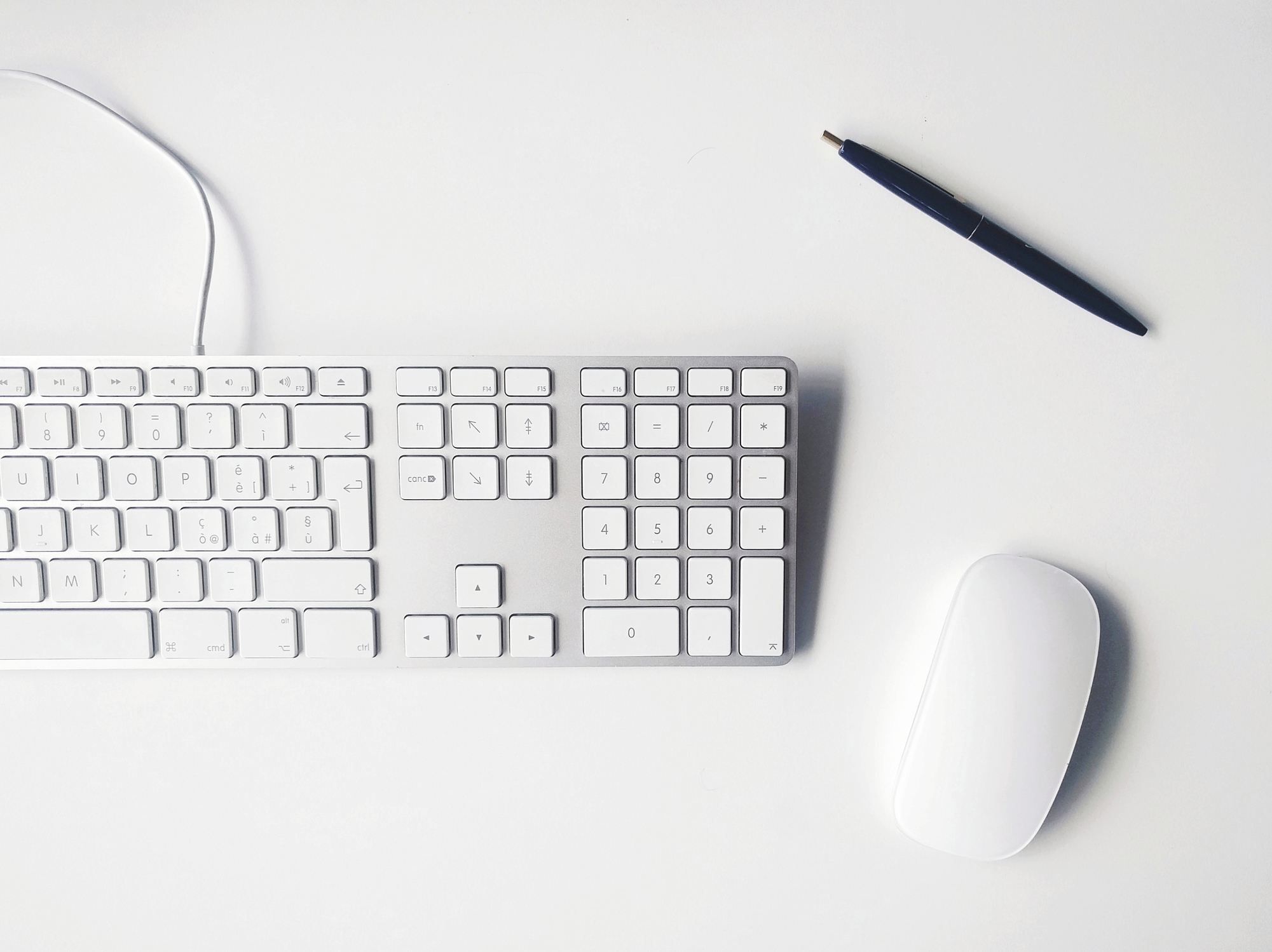 Клавиатура и мышь Mac