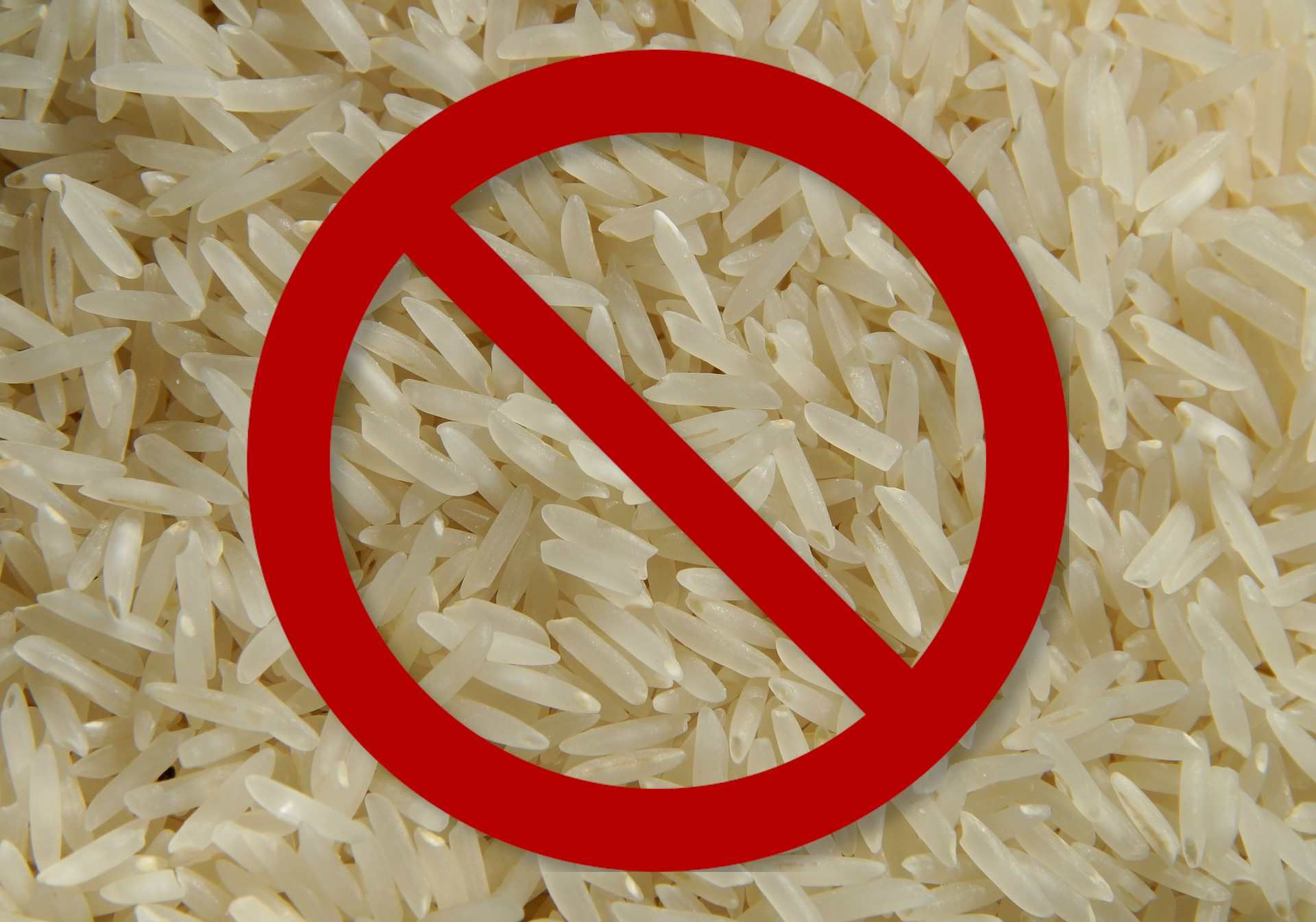 дон't use rice