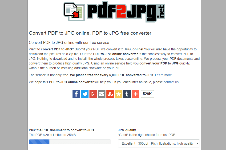 PDF2jpg.net онлайн PDF конвертер