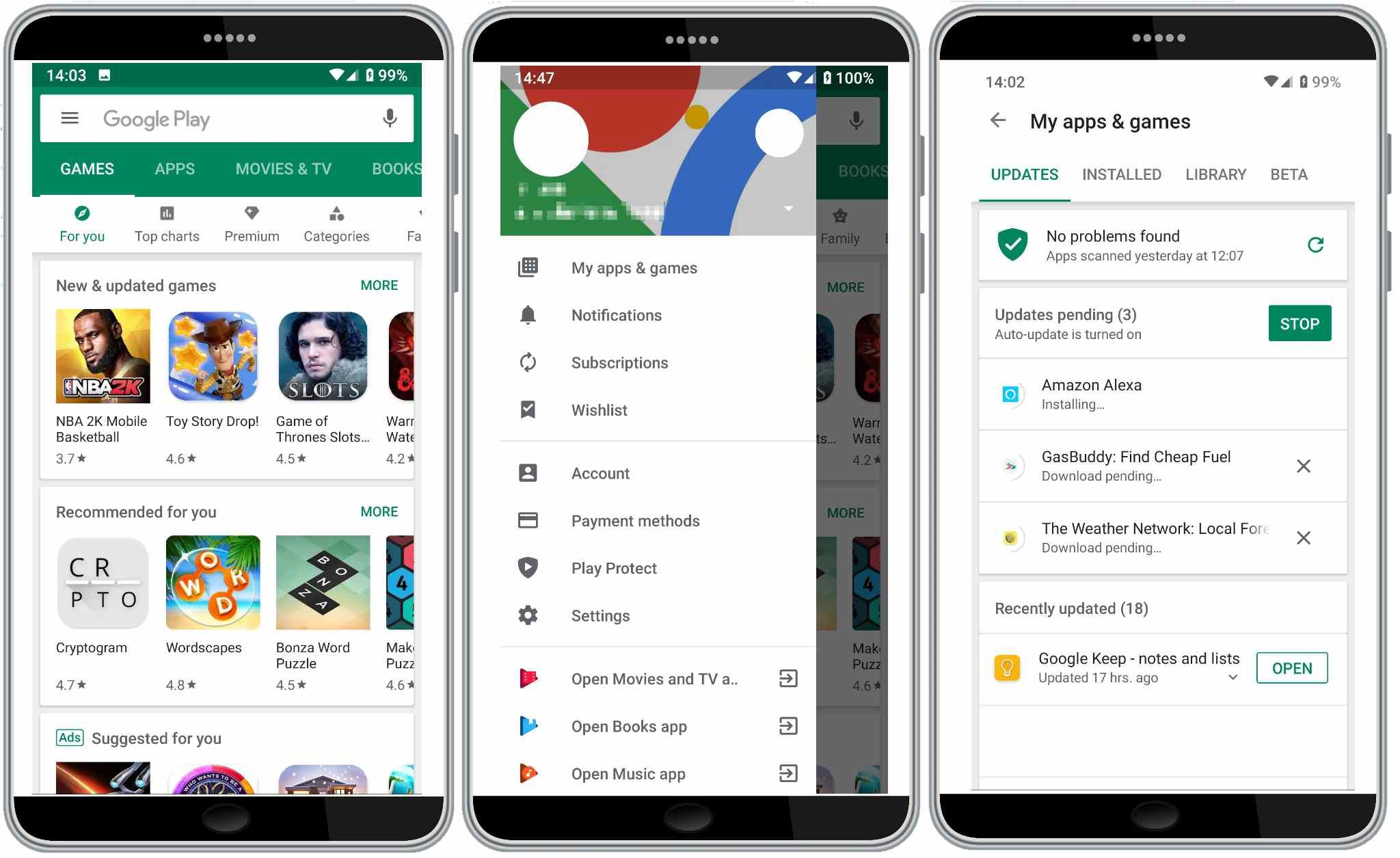 Обновите Google Chrome на устройстве Android