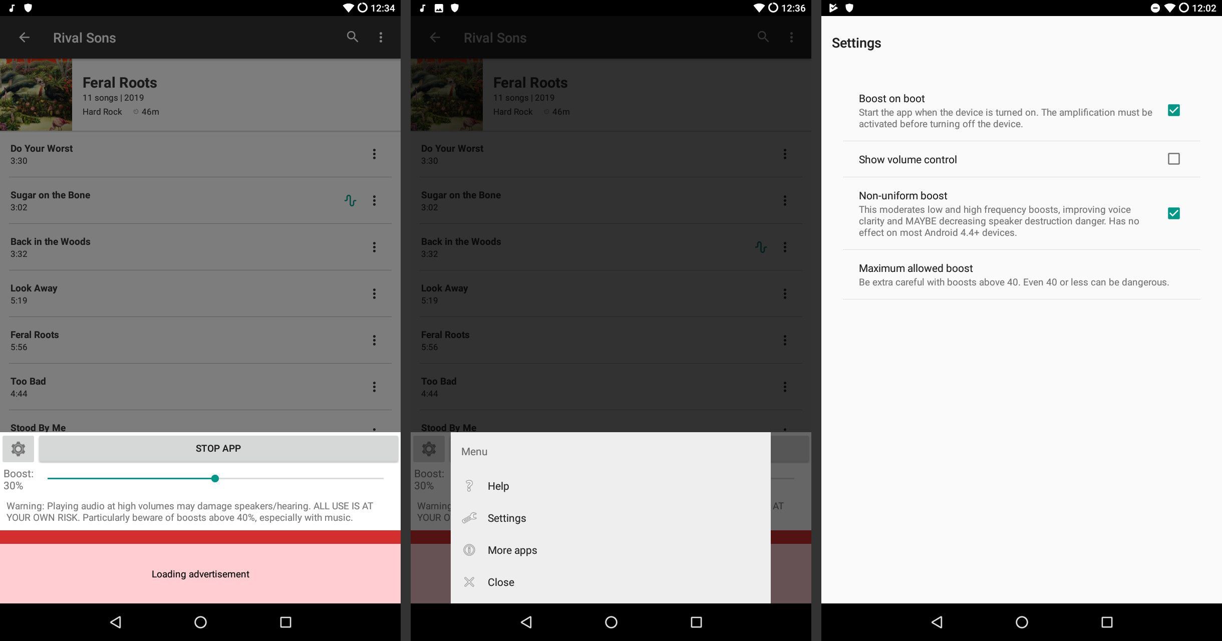 Volume Booster от GOODEV на Android