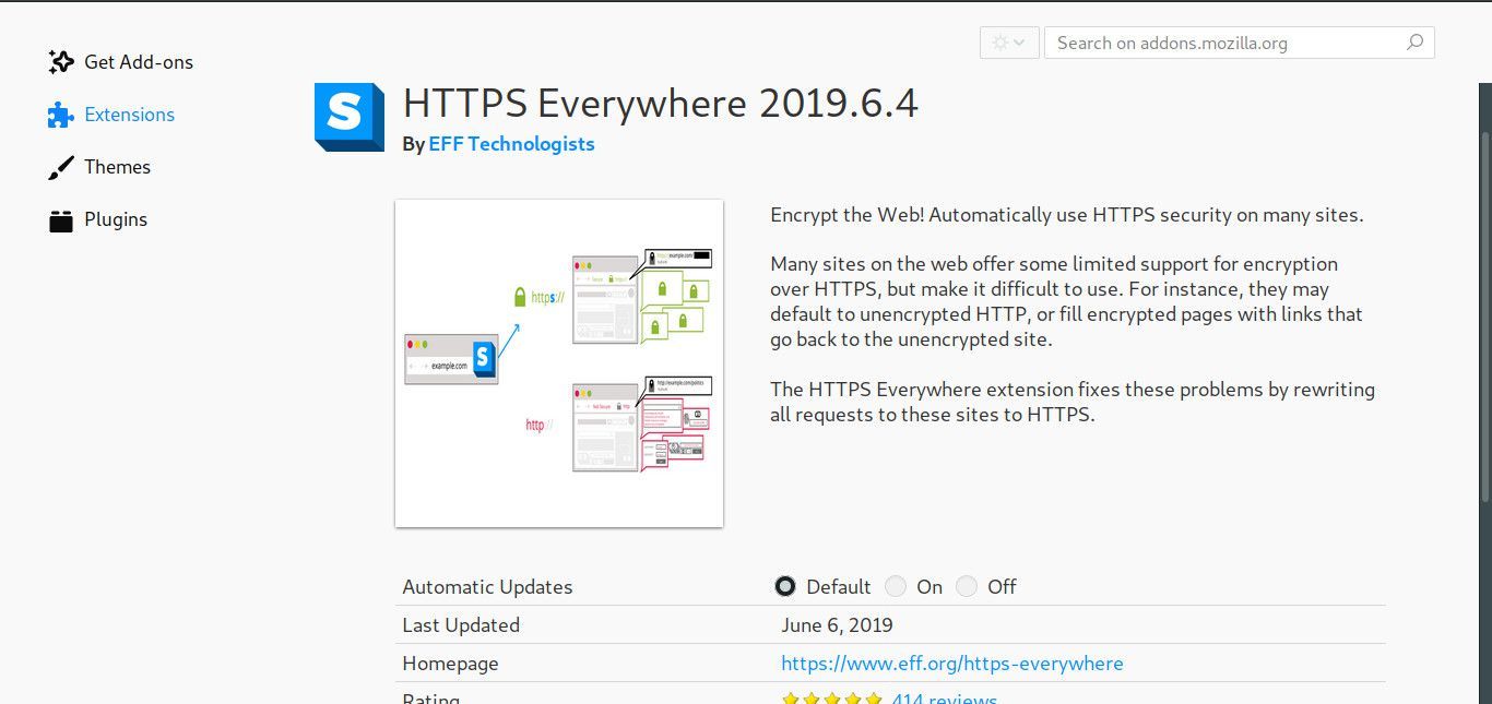 Расширение браузера HTTPS Everywhere
