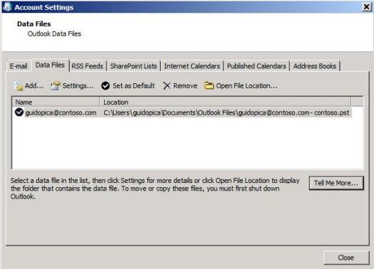 Outlook Data File Cannot be Accessed Error – How To Fix ? 