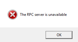 Fix “The RPC Server is Unavailable” Error in Windows 