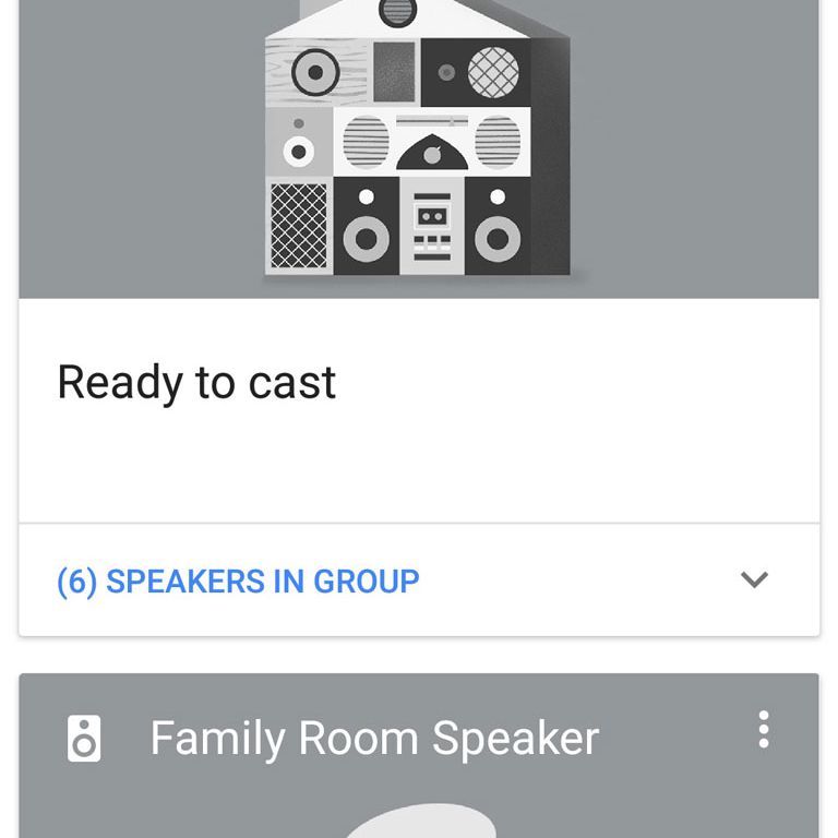 Скриншот Google Home Group