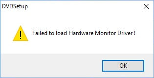 How To Fix Failed to Load Hardware Monitor Driver 