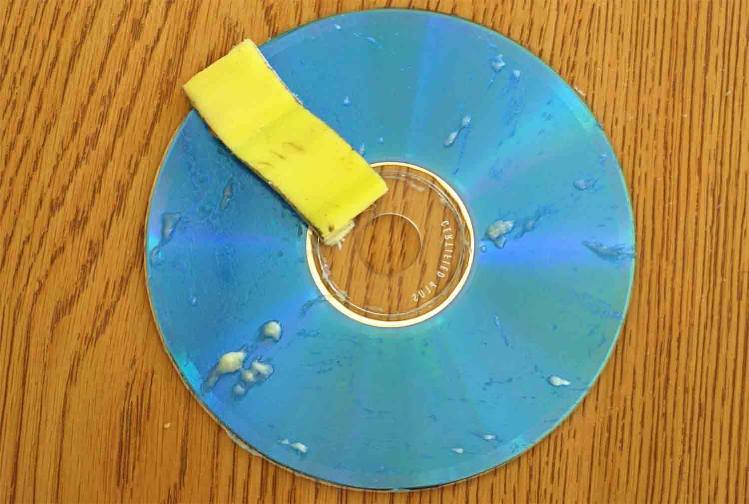 Fixing Scratched CD - Банановая кожура