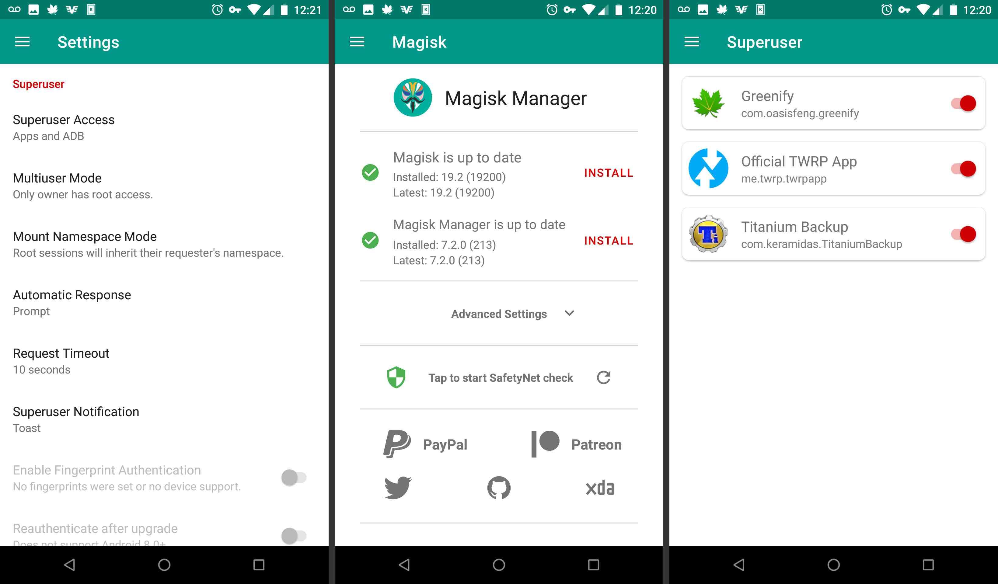 Корневое приложение Magisk на Android