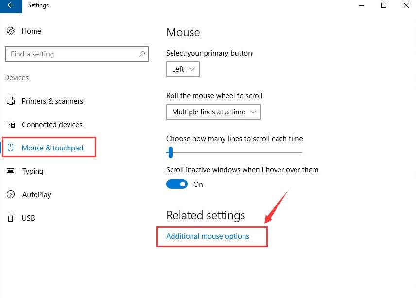 Right Click Doesn’t Work on Touchpad Windows 10 
