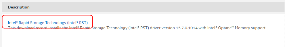 Fix Intel RST Service Not Running on Windows 10 