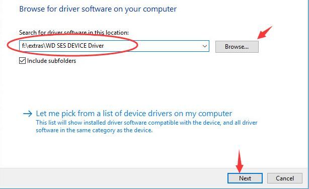 How to Fix Problem on WD SES USB Device 