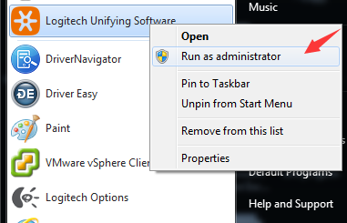 Logitech Unifying Receiver Not Detected in Windows 