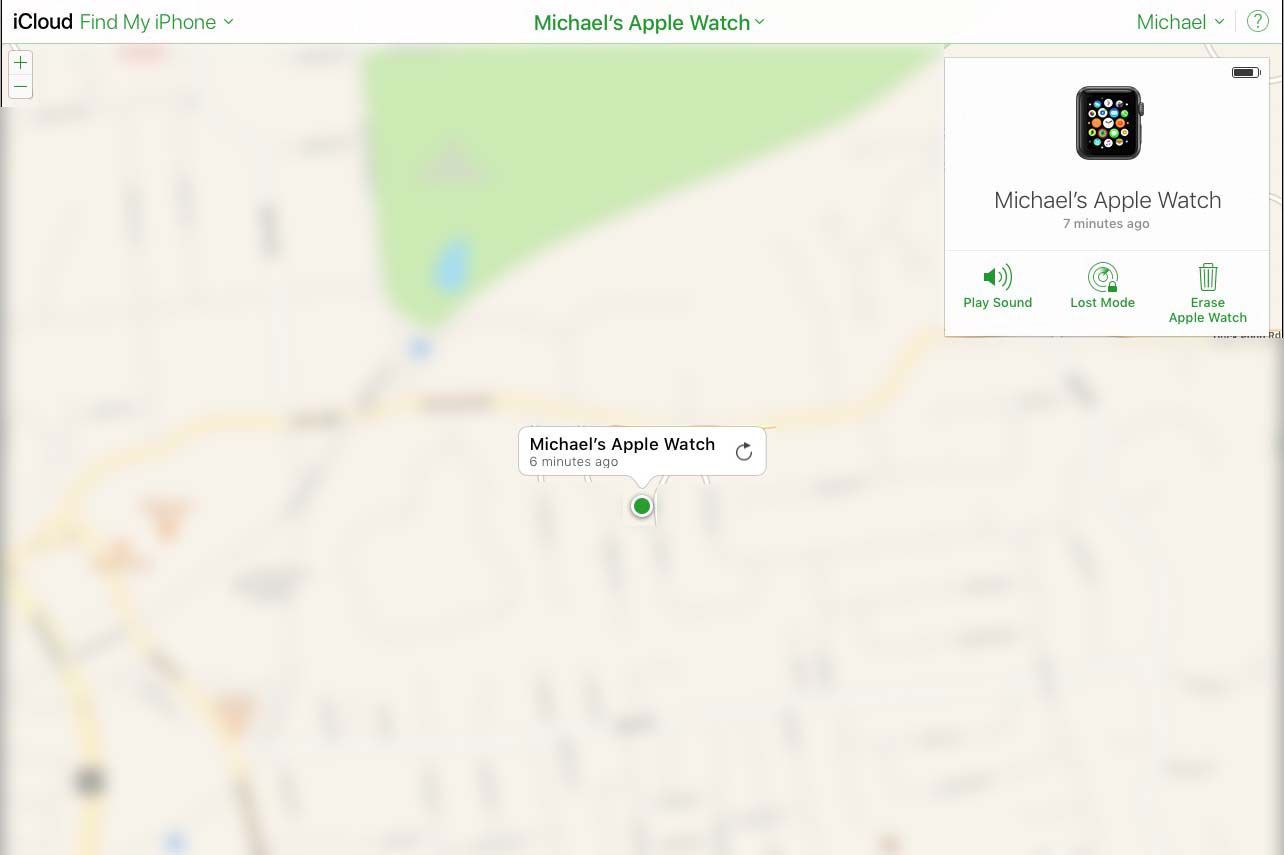 Снимки экрана, показывающие, как получить доступ к Find My iPhone на ПК или Mac