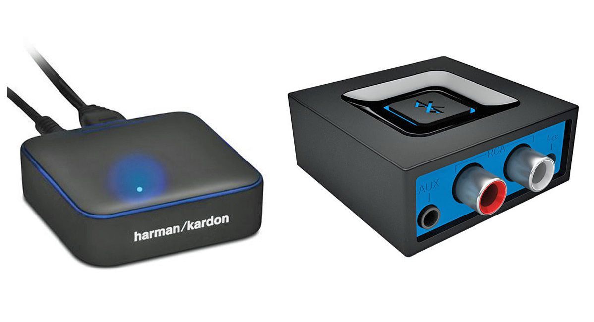 Аудио приемники Bluetooth Harmon Kardon BTA-10 и Logitech