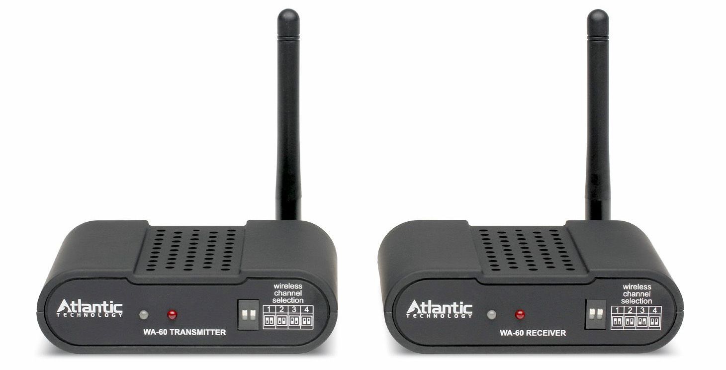 Беспроводной аудио адаптер WA-60 Atlantic Technology - вид спереди