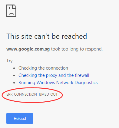 Easy to Fix ERR_ CONNECTION_TIMED_OUT Chrome Error 