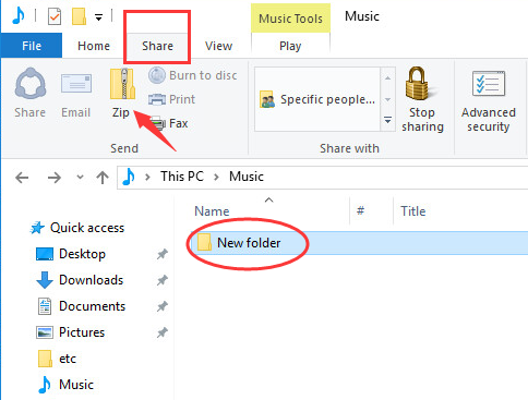 Create a ZIP File Easily for Windows 7 & Windows 10 