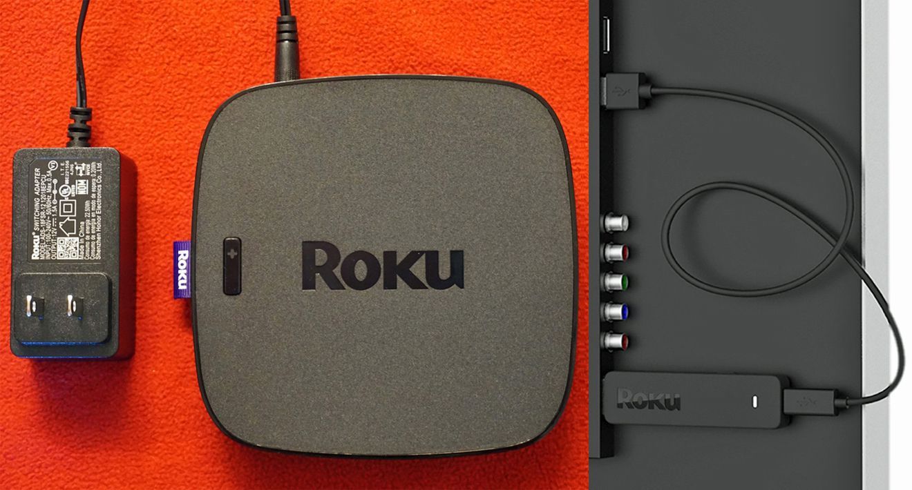 Roku Ultra и Streaming Stick - параметры питания от сети переменного тока и USB