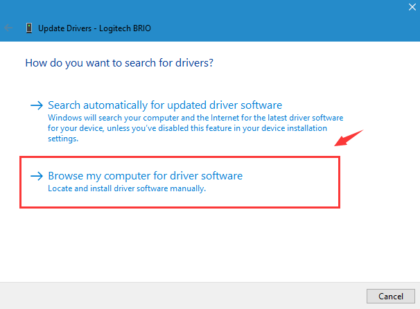 Logitech Brio Webcam Not Detected After Windows 10 Creators Update 