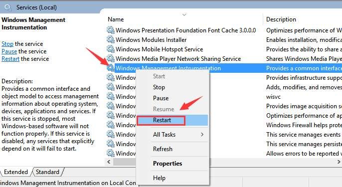 WMI Provider Host: High CPU Usage on Windows 10 