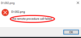 Fix The Remote Procedure Call Failed Error 