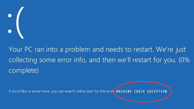 How To Fix MACHINE CHECK EXCEPTION (MCE) 