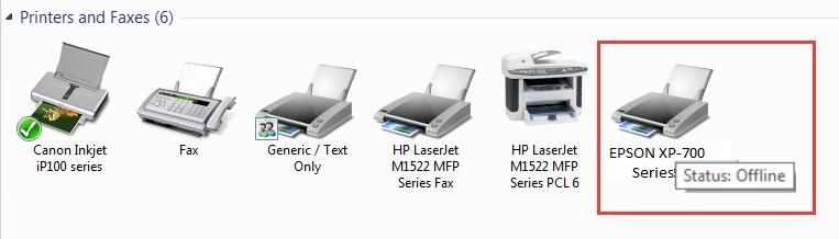How to Fix Epson Printer Offline 
