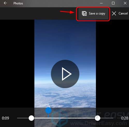 How to Trim Videos with Photos on Windows 10 