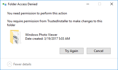 How to Get Permission From Trustedinstaller to Make Changes to Files 