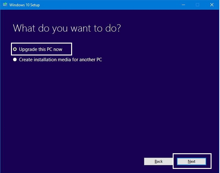 Windows 10 Upgrade Stuck at 99 % 