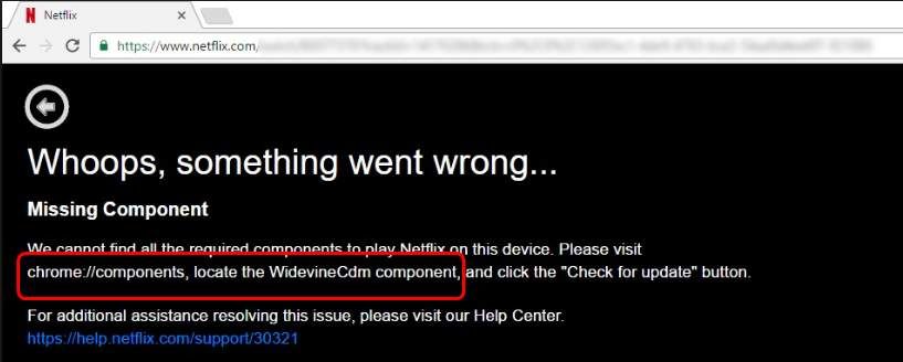 Solved Widevine Content Decryption Module Missing, Not Updated Problem on Windows 