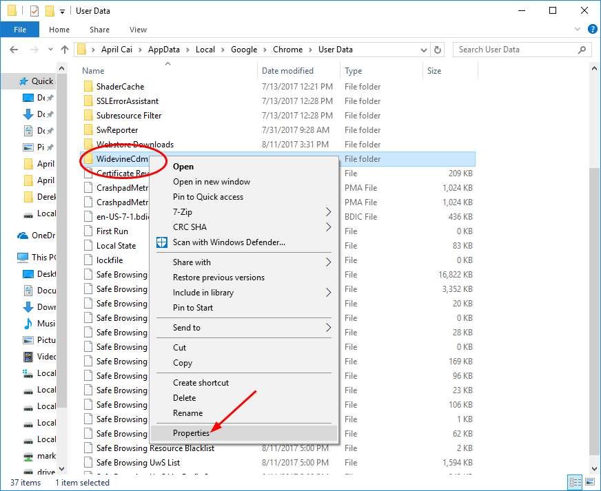 Solved Widevine Content Decryption Module Missing, Not Updated Problem on Windows 