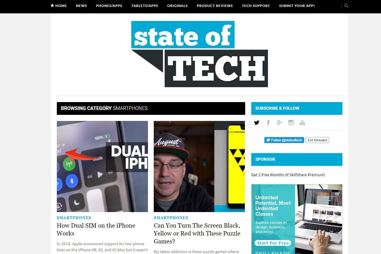Скриншот Stsate Of Tech