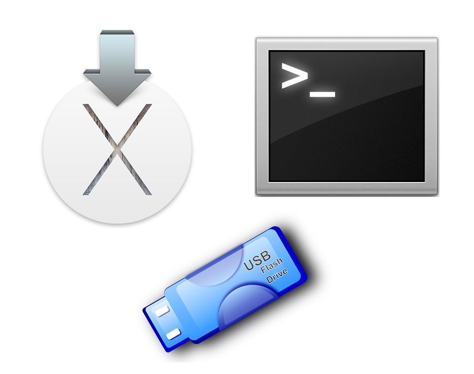 логотип macOS и различные системные значки
