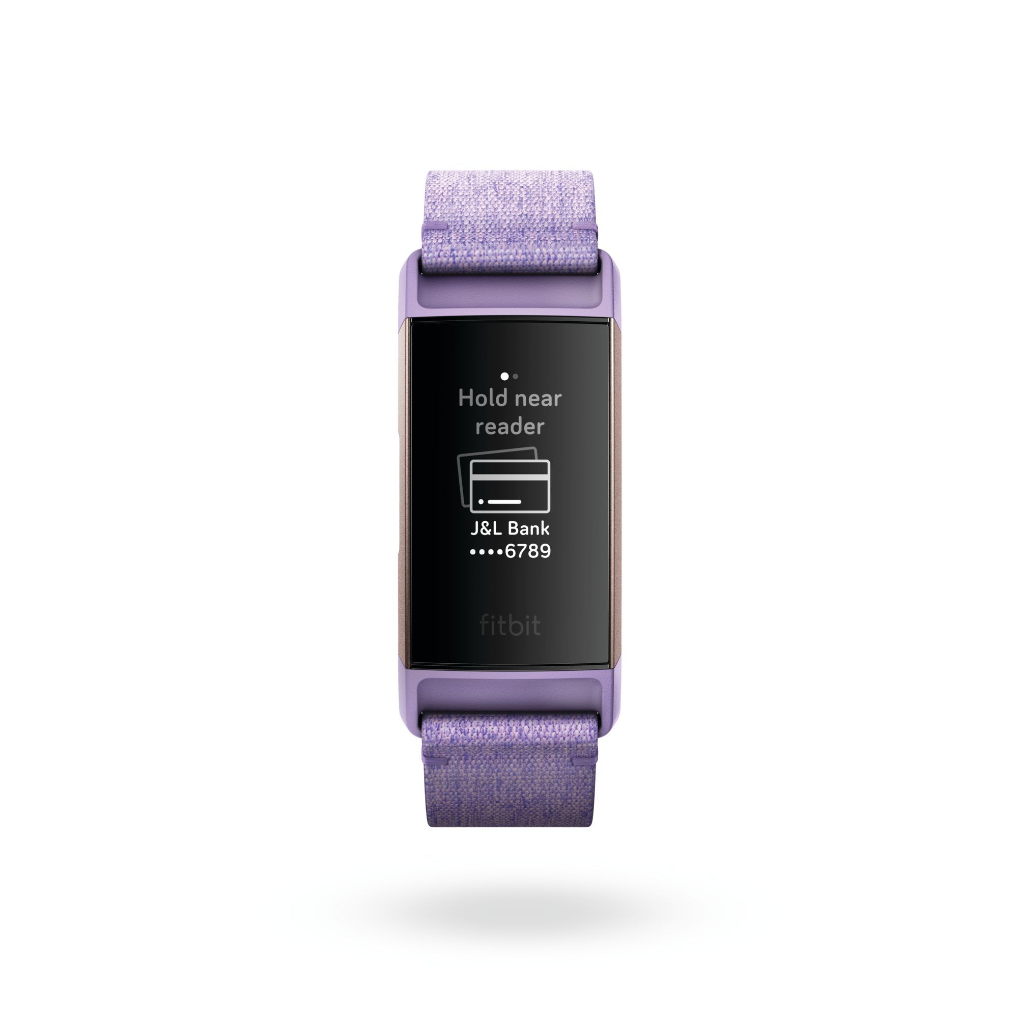 Fitbit Charge 3 фитнес-группа с экраном оплаты.