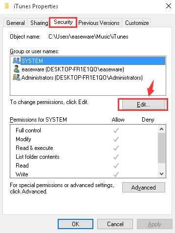 How To Fix The iPhone cannot be synced iTunes error (-54) after Windows 10 upgrade 