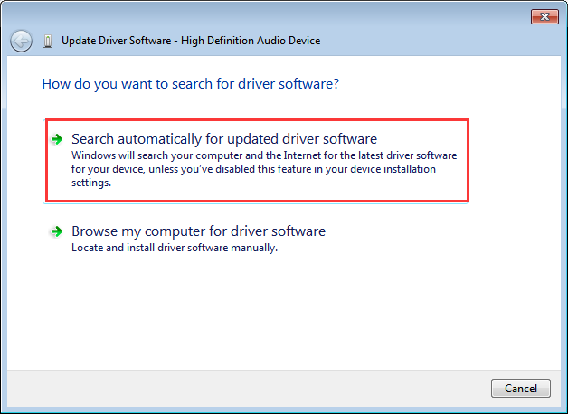 Update IDT Audio Drivers for Windows 7 