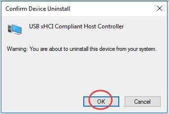 Solve: USB xHCI Compliant Host Controller Error Code 10 