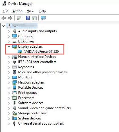 Update Acer Graphics Drivers in Windows 10 