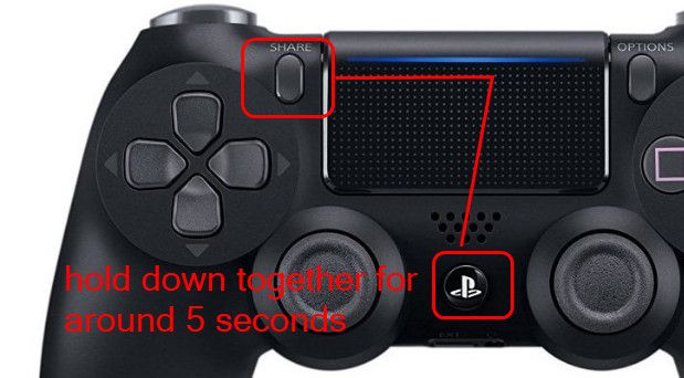 Tutorial to Connect PS4 Controller to PS4 