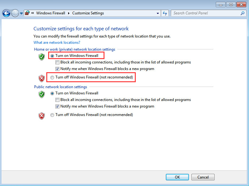 Fix 0x80070057 Error in Windows Update 