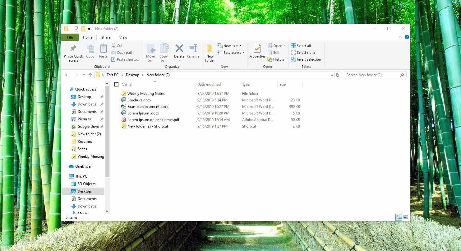 Скриншот файлов в проводнике