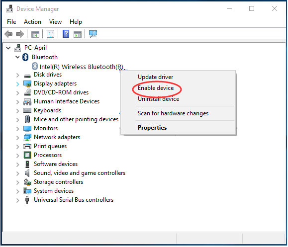 How to Turn on Bluetooth on Windows 10 