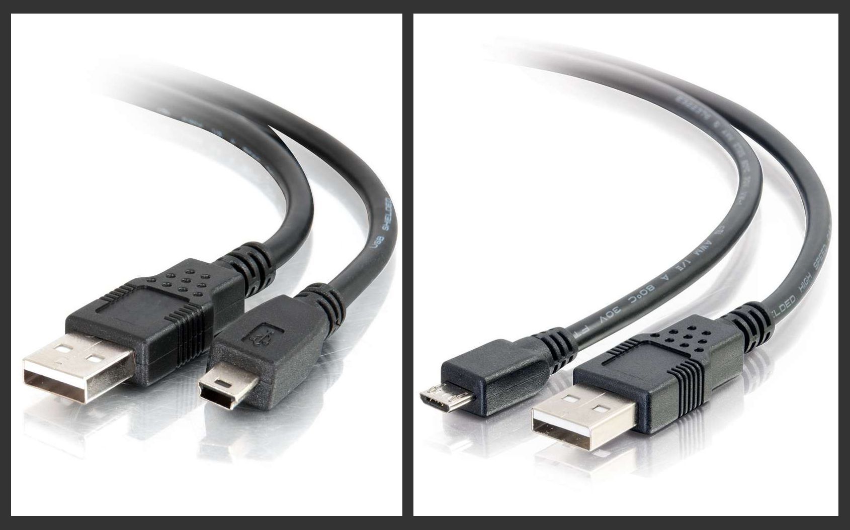 USB для miniUSB и microUSB