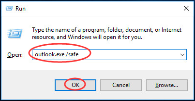 Tips to Start Outlook in Safe Mode on Windows 10 [with Pictures] 