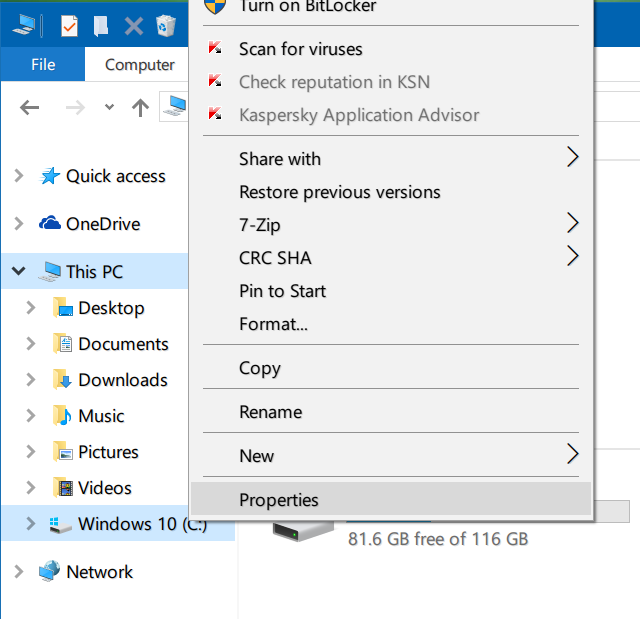 Delete Temporary Windows Installation Files In Windows 10 