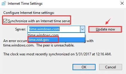 Windows 10 Time Wrong Problem 