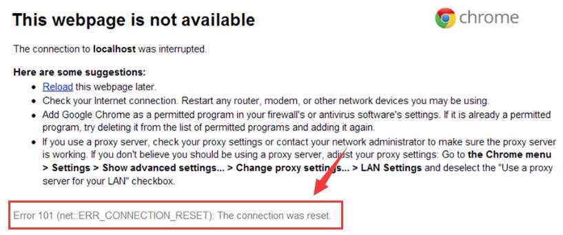 How To Fix ERR CONNECTION RESET 